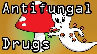 Antifungal Drugs  Learn with Visual Mnemonics [upl. by Akinehc]