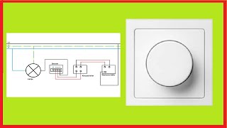 Dimmer Kreuzschaltung anschließen Anleitung  Dimmer mit 3 Schaltstellen  1 Dimmer  2 Schalter [upl. by Genesia]