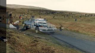 Welsh National Rally Epynt Action Mid 80s [upl. by Anaidni889]