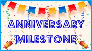 Understanding Anniversary Milestones Counting and Naming Special Years  Jubilee jubilee [upl. by Alahs]