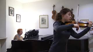 John Williams  Schindlers List Theme Caroline Adomeit violin [upl. by Grondin]