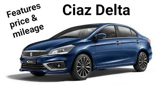 Maruti ciaz delta price and features  new ciaz 2019 delta  ajay Kaith vlogs [upl. by Namia]