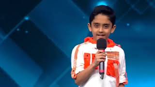 sanchit first performance on super dancer chapter 4 full performance video of sanchit super dancer [upl. by Lewie]