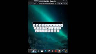 How To Design Animated keyboard  Animated Keyboard Design  HTML CSS Javascript shorts [upl. by Laban]