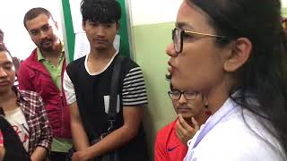 lymph node Examination Kathmandu Medical College and Teaching Hospital [upl. by Naud]