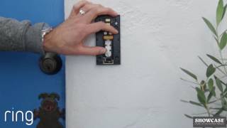 Ring Doorbell  Battery Install [upl. by Anohsal]