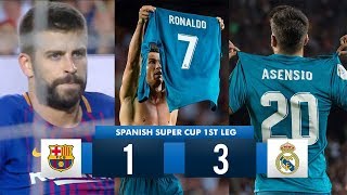 Barcelona 13 Real Madrid HD 1080i Spanish Super Cup Full Match Highlights 130817 [upl. by Bond391]