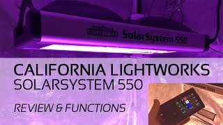 California Lightworks SolarSystem 550 LED Grow Light Review [upl. by Retsof]