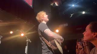 The Parting Glass  Ed Sheeran  Whelans Dublin 190422 [upl. by Llehcim687]