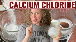 How to Make a 30 Calcium Chloride Solution [upl. by Idnim]