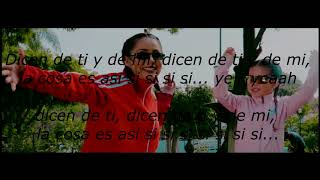 HISPANA DICEN DE MI LETRA 1 [upl. by Purdy]