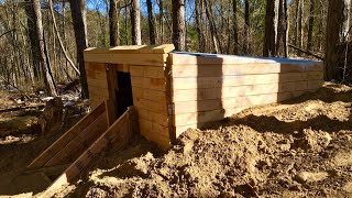 Backyard Bunker Construction [upl. by Elston]