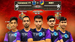 Indian Team vs World Champions in Clash of Clans [upl. by Aleinad]