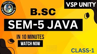 Features of java  BSc  SEM5  class1  OU  KU  TU  PU  MGU  SVU [upl. by Rimaa]