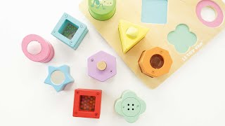 Sensory Shapes  Le Toy Van [upl. by Amikehs681]