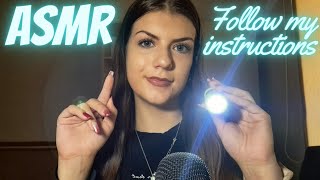 ASMR po polsku Podążaj za instrukcjami ale z zamkniętymi oczami Follow my instructions [upl. by Nnylassej]