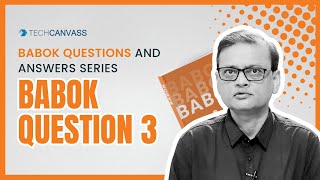 CBAP Practice Question  3  BABOK Questions  Techcanvass [upl. by Faus]