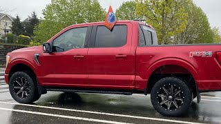 2022 F150 Leveled on 33s Toyo Open Country AT3 [upl. by Brien]