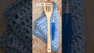 Easiest Crochet Dishcloth Pattern [upl. by Leela]