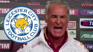 Furious Ranieri Rant quotI Hope Leicester Go Downquot [upl. by Larue90]