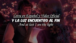 Enredados  Veo en Ti la Luz  Danna Paola y Chayanne Letra y Video Oficial  Rapunzel [upl. by Richma124]