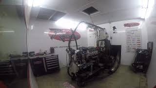 ScogginDickey Parts Center Race Shop crate motor wturbo on the Dyno [upl. by Hanavas]