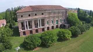 Villa Favorita di Porto Mantovano  Mantova con DJI Phantom 2 [upl. by Ahsinat244]