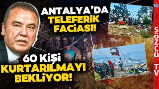 Antalyada Teleferik Faciası Muhittin Böcek Faciaya İlişkin Gelişmeleri Rakamlarla Aktardı [upl. by Idet271]