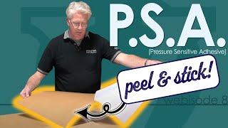 Webisode 8 Howto Apply Pressure Sensitive Adhesive Application PSA to a Substrate [upl. by Eseneg]