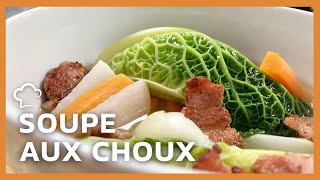 Soupe aux choux  Recette FoodCuisine [upl. by Ecyoj]