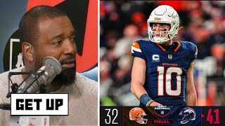 Broncos are the scariest team in Playoffs Chris Canty on Bo Nix outplays Winston Browns 4132 [upl. by Casmey]