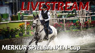 LIVE Highspeed und Adrenalin pur beim MERKUR SPIELBANKENCup  CHIO Aachen 2024 [upl. by Byrann]