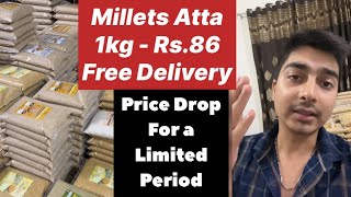 Fresh Millets Flour Available  Starting  ₹86  1kg with Free Home Delivery  7888522240 Whatsapp [upl. by Hirai335]