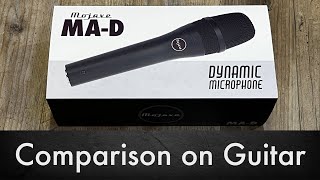 Mojave MAD Dynamic Microphone Comparison on Guitar [upl. by Misaq154]