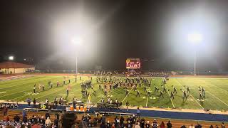 Ringgold High School Marching Band LH 10042024 [upl. by Enitsirhk]