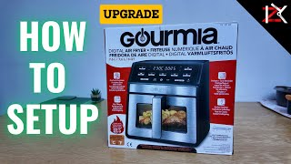 How To Setup Gourmia Air Fryer UPGRADED 76L  CHEAPER Than an OVEN  Cost of Running  Cook FAST [upl. by Mori]