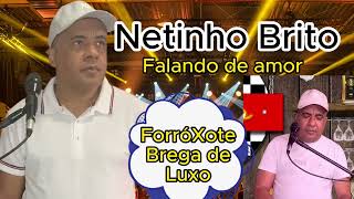 Falando de amor Netinho Brito forroÌ xote brega do LuxoCanal Familia Brito [upl. by Etyam]