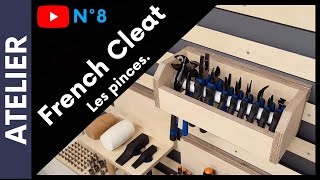 Réalisation French Cleat  Support pour les pinces N°8 frenchcleat diyideas [upl. by Leeann]