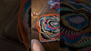 Making myself a Freeform Sweater crochetsweater crochet freeformcrochet [upl. by Shiri]