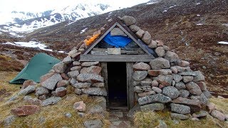 Wilderness solo Garbh Choire Refuge Cairngorms National Park Aug 2014 [upl. by Paco345]