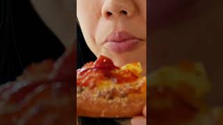 ASMR SATIFYING PIZZA EATING CHEWING SOUND [upl. by Ahsinrac371]