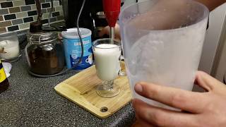 How to make Ice Macchiato  Latte  Cinnamon Cloud Coconut Macchiato [upl. by Xavler]