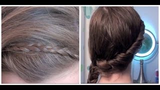 5 Easy Everyday Hairstyles for Beginners [upl. by Sayed]