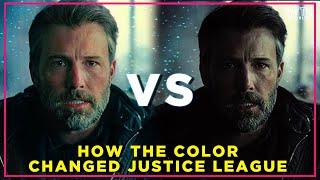 Justice League vs The Snyder Cut  Color Comparison [upl. by Alysia]