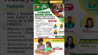 🔴📌II SEMINARIO NACIONAL PARA AUXILIARES 2024 [upl. by Mehs]