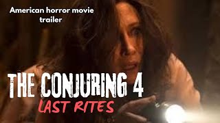 The CONJURING 4 LAST RITES  Horror Movie Trailer  2024  American Horror Movie [upl. by Nallid]