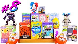 8 DCTC ZerO Blind Boxes Opening Kinder Joy Surprise Eggs Toys 2019 Videos [upl. by Eisoj]