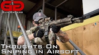 Thoughts On Being A Sniper At Airsoft Games [upl. by Mag239]