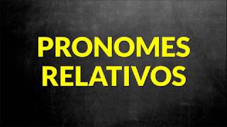 📌Pronomes Relativos Resumo Prof Alda [upl. by Hako]