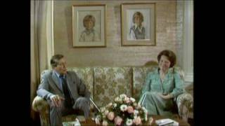 Interview met Prinses Beatrix de rol van godsdienst 1980 [upl. by Norine906]